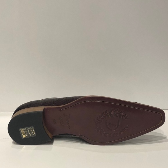 Duca shoes burgundy oxford point toe Atalian main image 5